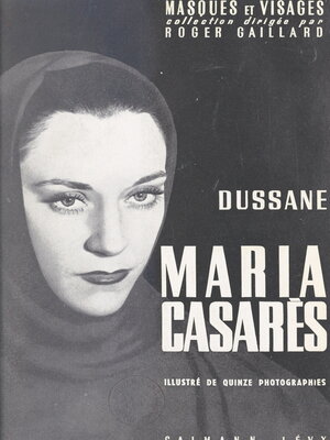 cover image of Maria Casarès